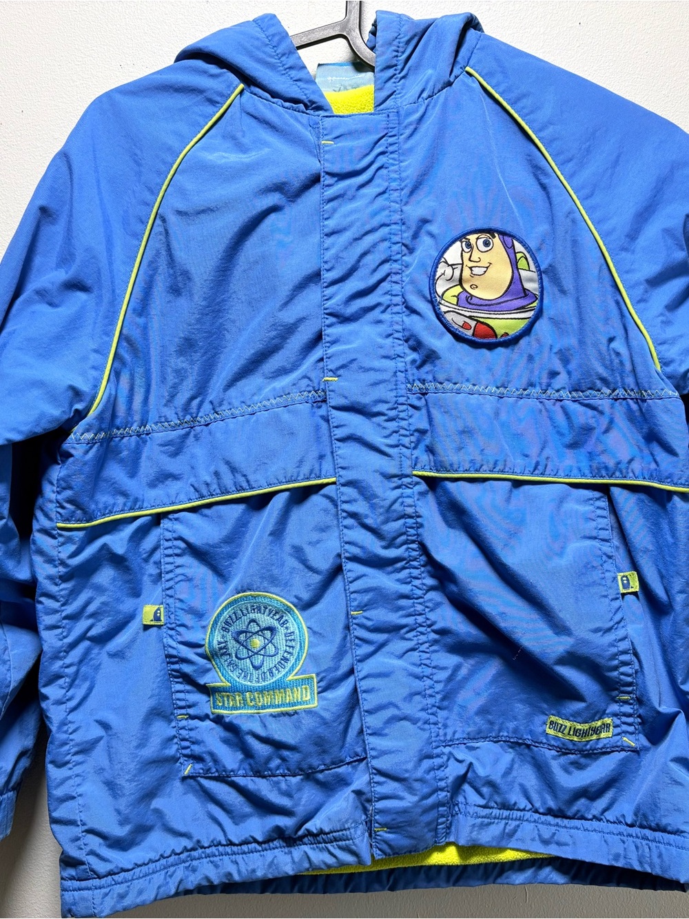 Blue Kids Hooded Jacket